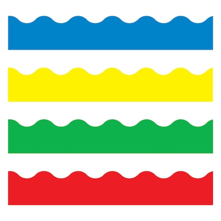 Trend Enterprises Bright Colors Terrific Trimmers Variety Pack, 156ft Per Pack, PK2 T9001